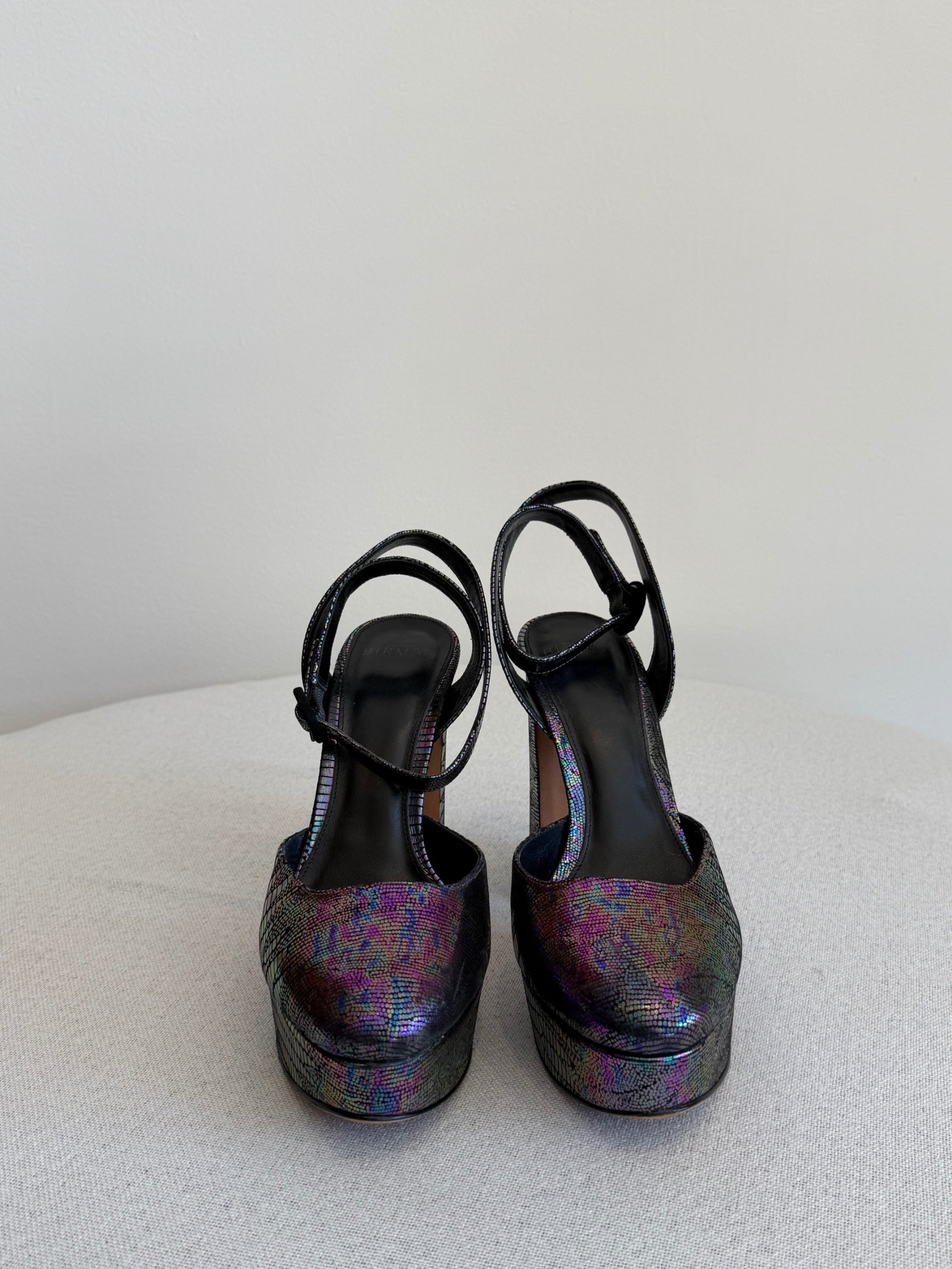 Alexandre Birman Iridescent Heels