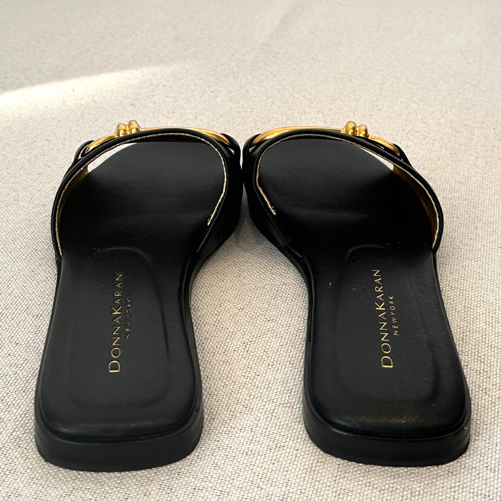 Donna Karan Black Shoes