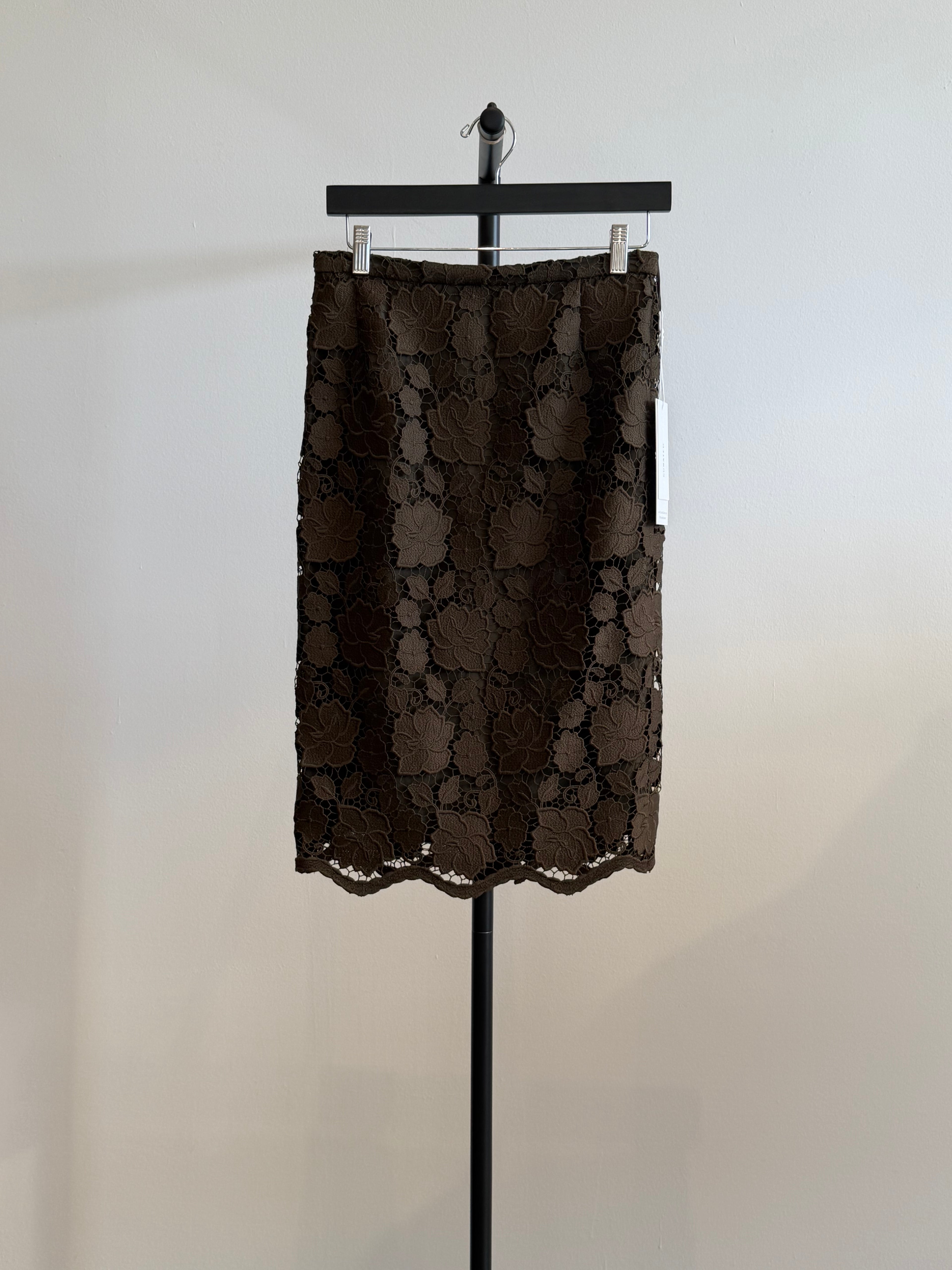 Nº 21 Skirt Brown Lace