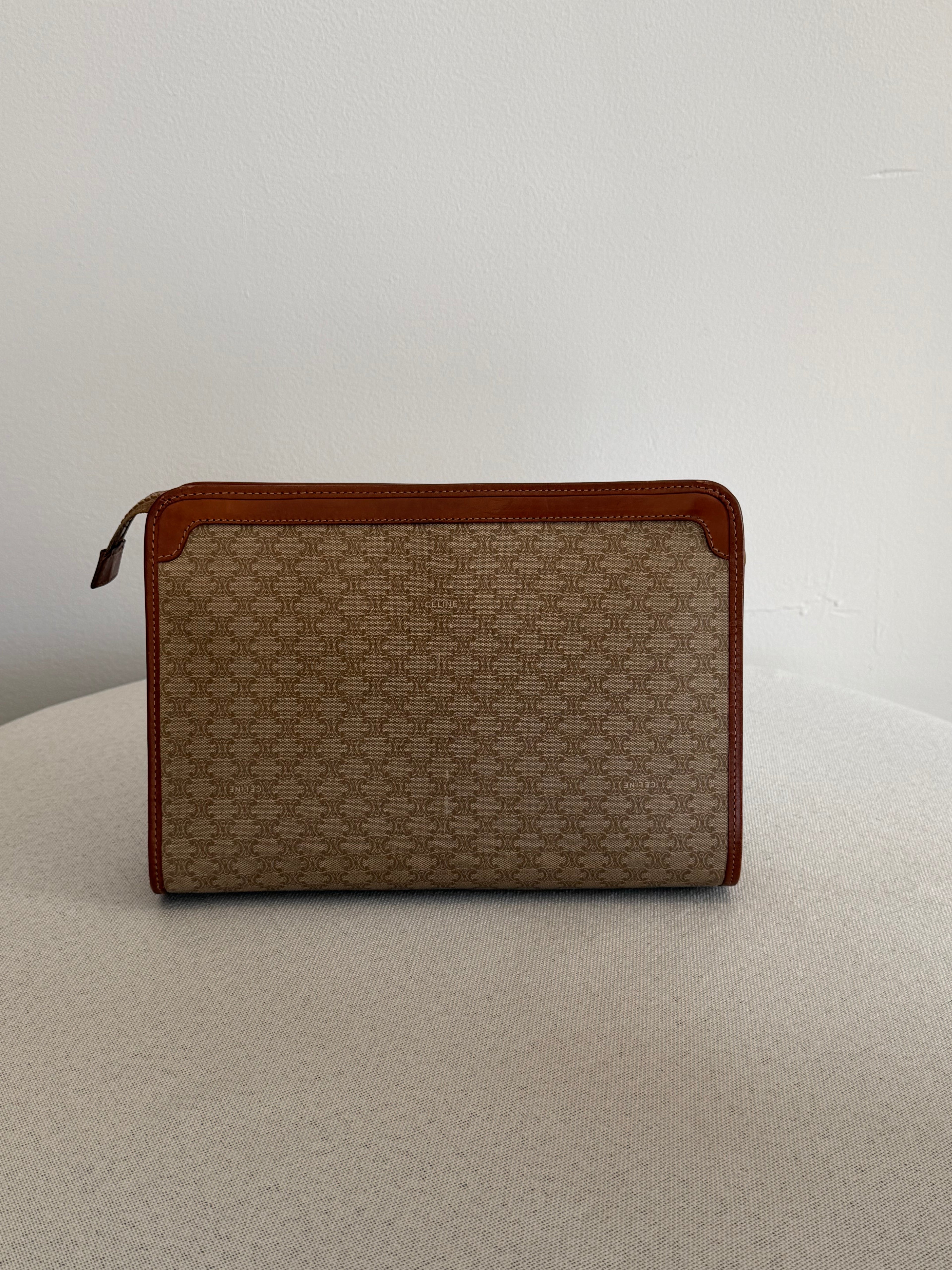 Celine Brown Clutch
