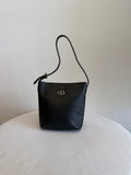 Christian Dior Black Shoulder Tote