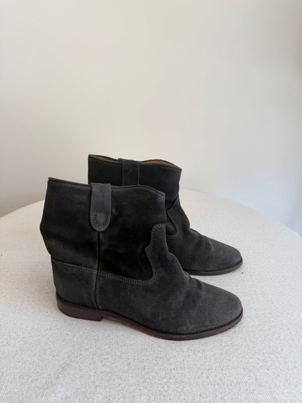 Isabel Marant Suede Grey Boots