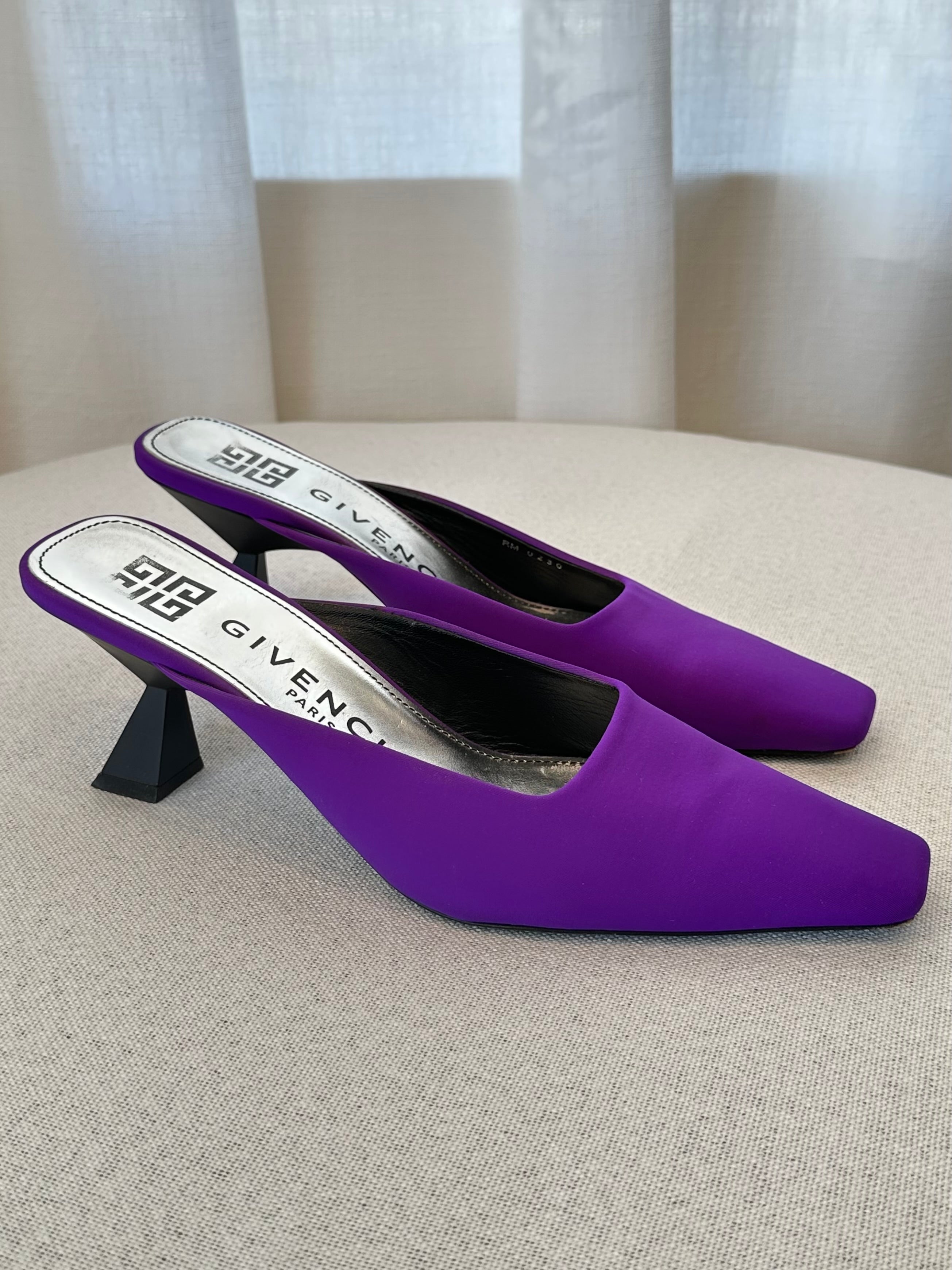 Givenchy Purple Shoes