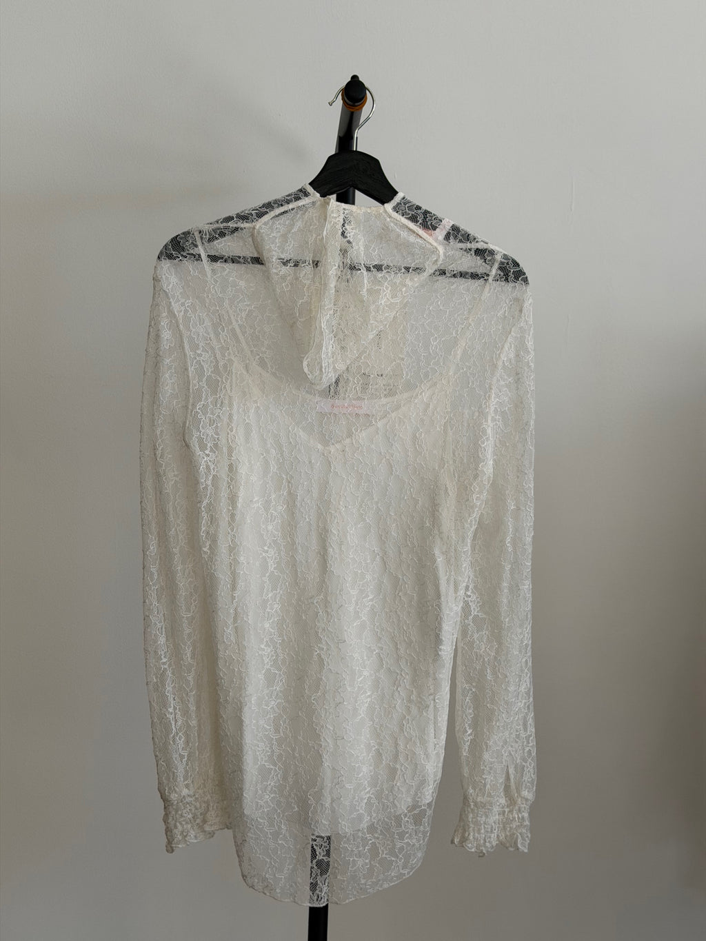 See By Chloe White Lace Blouse