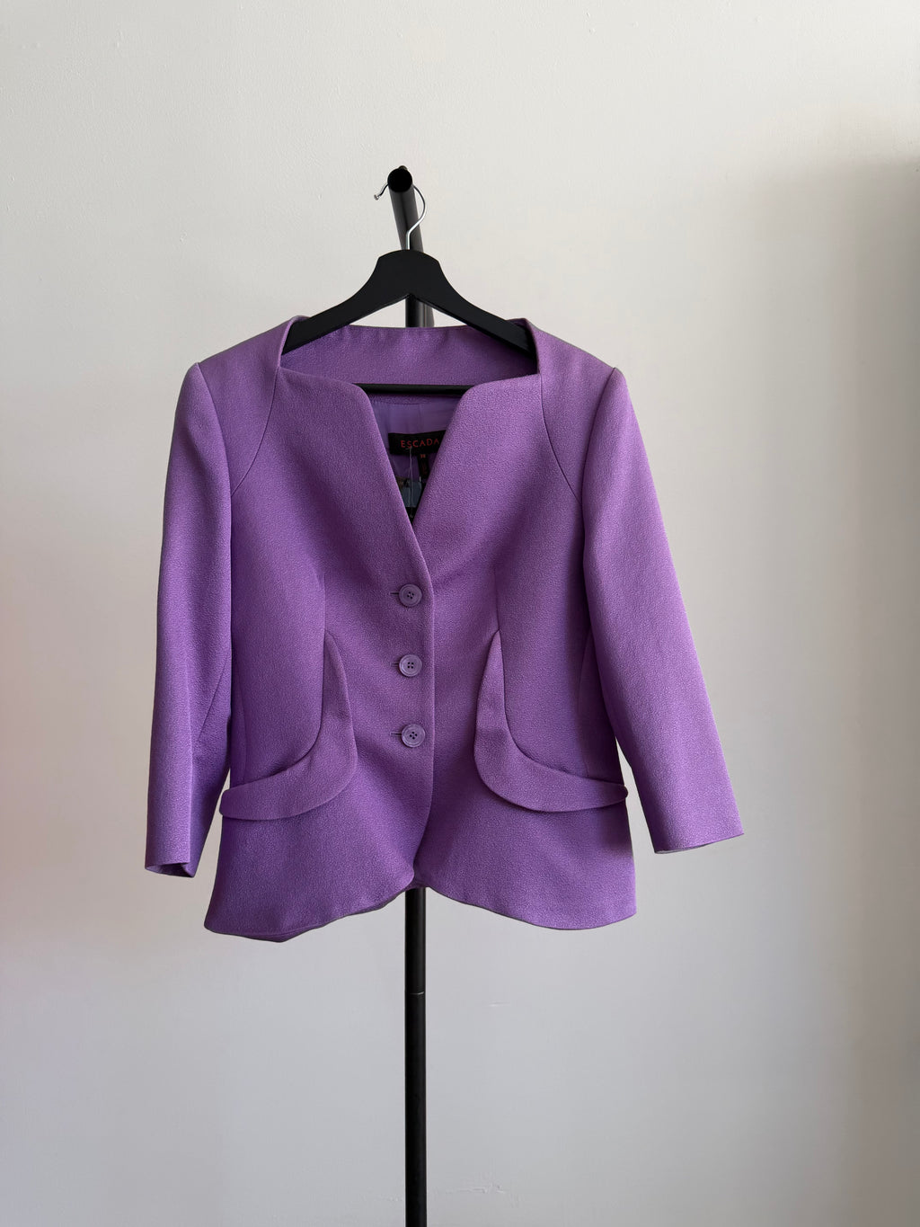 Escada Purple structured Blazer