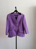 Escada Purple structured Blazer