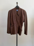 Thierry Mugler Wool Double Breasted Jacket