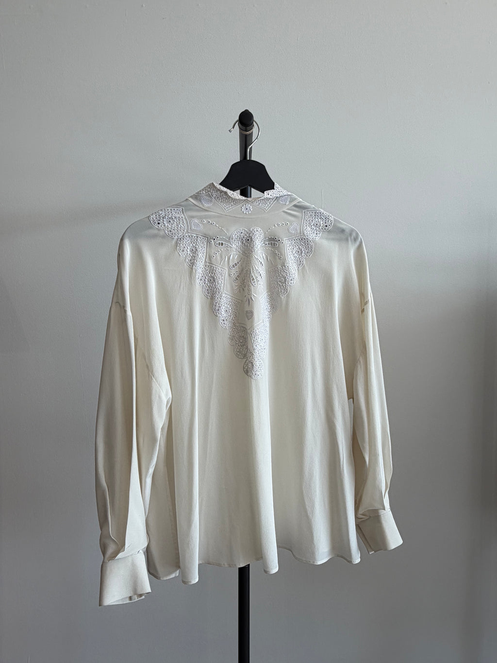 Fendi Silk Blouse White